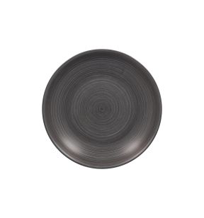 Assiette coupe creuse rond gris porcelaine vitrifiée Ø 29,7 cm Trinidad Rak