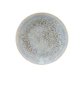 Assiette coupe rond gris grès émaillé Ø 27 cm Tropic Accolade