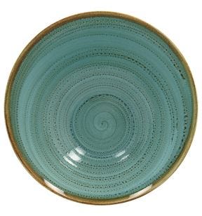 Saladier bleu porcelaine vitrifiée Ø 29 cm Twirl Rak
