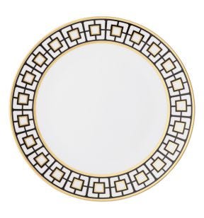 Assiette plate rond blanc porcelaine bone china Ø 27 cm Metrochic Villeroy & Boch