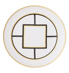 Vlakke plaat rond wit bone china Ø 22 Metrochic Villeroy & Boch