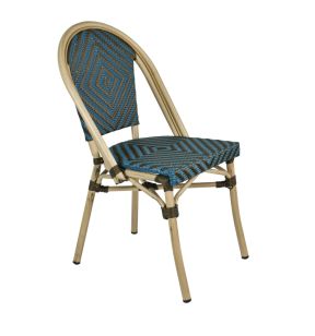 Chaise d''extérieur bleu 89x48x59 cm Vendome Flexmob