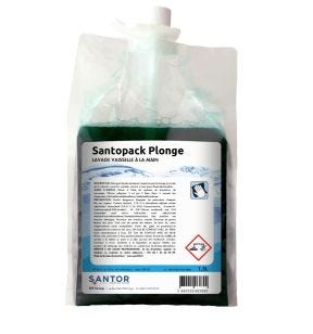 Liquide vaisselle à la main ultra concentré 1,5 L Santopack Santor