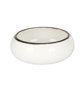 Coupelle rond blanc porcelaine Ø 13 cm Airain Astera