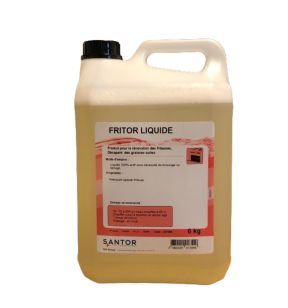 Détergent décapant pour l'entretien des friteuses 6 KG Fritor Santor