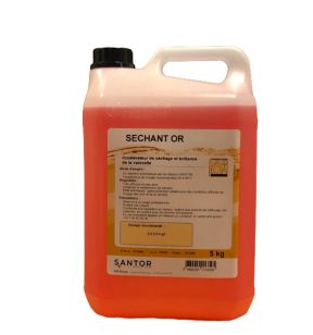 Accélérateur de séchage ultra concentré vaisselle 5 KG Sechant Or Santor