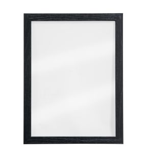 Ardoise murale rectangulaire noir 40x30x1 cm Securit