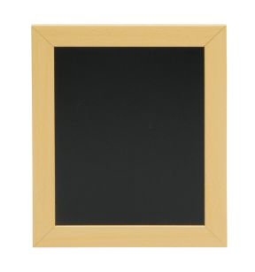 Ardoise murale TECK en bois 20x24 cm Woody Securit