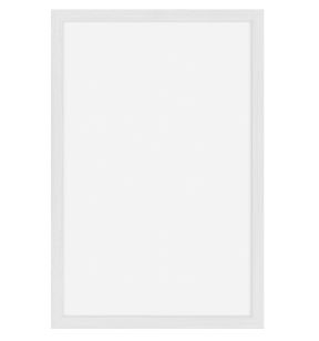 Ardoise murale rectangulaire blanc 60x40x1 cm Woody Securit