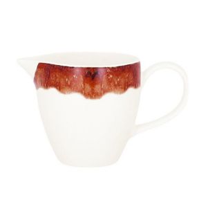 Crémier brun porcelaine vitrifiée 15 cl Ø 6,8 cm Woodart Rak
