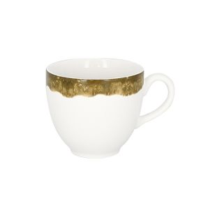 Tasse à thé vert porcelaine vitrifiée 23 cl Ø 8,5 cm Woodart Rak