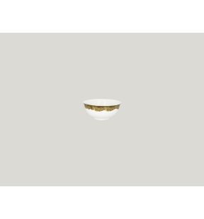 Bol vert porcelaine vitrifiée 11 cl Ø 9 cm Woodart Rak