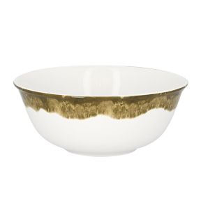 Bol rond vert porcelaine vitrifiée Ø 16 cm Woodart Rak