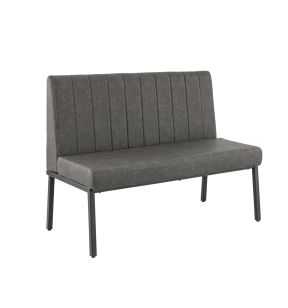Banquette d'intérieur gris anthracite 94x120x60 cm Wendy Flexmob