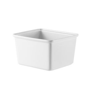 Plat buffet porcelaine blanc 19,4x18x11,5 cm 2 L Counter Serve Churchill