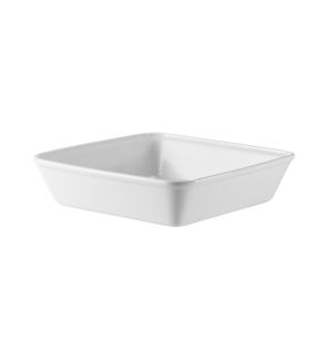 Plat buffet porcelaine blanc 25x25x6,2 cm 2 L Counter Serve Churchill