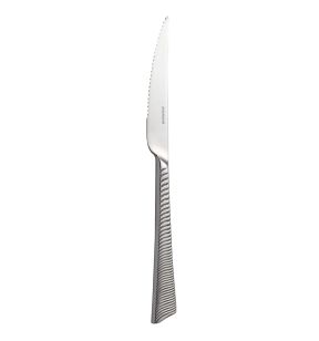 Couteau à steak monobloc cranté 23,5 cm Wave Cisele Pro.mundi