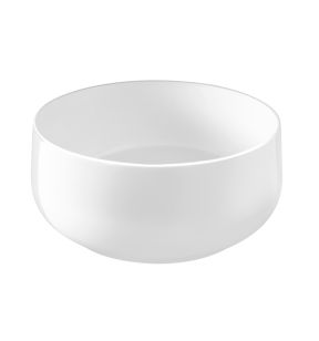 Saladier rond blanc porcelaine Ø 25,5 cm Yaka Medard De Noblat
