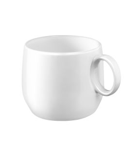 Tasse à café / thé rond blanc porcelaine 20 cl Ø 10,5 cm Yaka Medard De Noblat