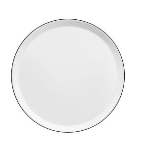 Plat bord rond wit porselein Ø 27 Yaka Medard De Noblat