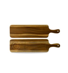 Planche rectangulaire marron acacia 54,4 cm Wood Dudson