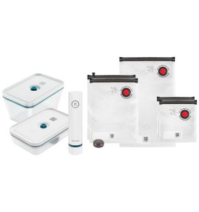 Set de démarrage sous-vide verre 8 pièces 32,4x24,6x20,7 cm Fresh & Save Zwilling