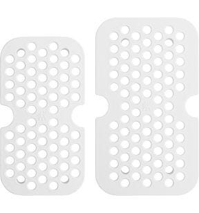 Set 2 égouttoirs pour boîte verre M/L plastique 17x10x2,7 cm Fresh & Save Zwilling