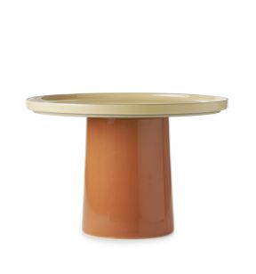 Présentoir à pâtisserie porcelaine culinaire muscade Ø 30 cm 20 cm  Caractère Revol