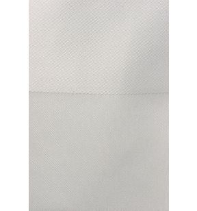 Serviette carré blanc coton Bande Satin Denantes