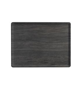Plateau bois Cèdre foncé 37x28 cm Slim Platex