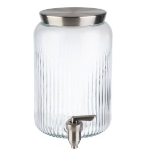 Distributeur à jus verre Ø 16 cm 25 cm 3,8 L Aps