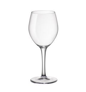 Multifunctioneel glas met steel glass gehard 27 cl Milano Bormioli Rocco