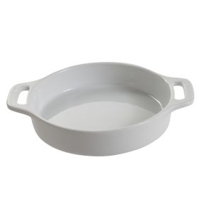 Plat à crème brûlée rond blanc porcelaine Ø 14 cm Bistronome Pro.mundi