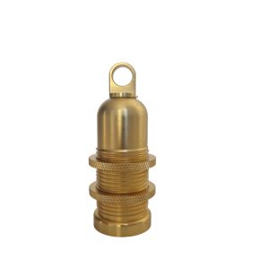 Magnetische bevestigingshuls recht brons Ø 35 mm 85 mm Paranocta