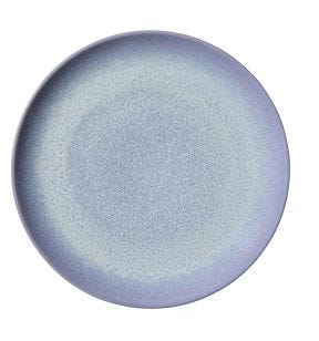Vlakke snijplaat rond blauw porselein Ø 27 Azure Accolade