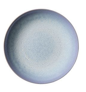 Soepbord rond blauw porselein Ø 26 Azure Accolade