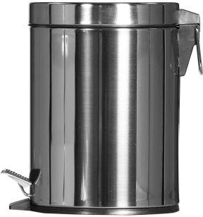 Pedaalemmer rond zilver inox Probbax