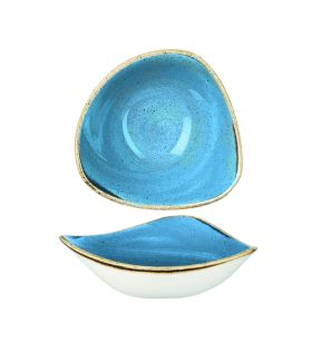 Bol triangulaire Cornflower porcelaine vitrifiée 15,3 cm Stonecast Churchill