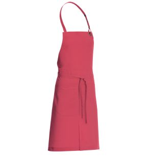 Schort met borststuk roze Eén maat Dan Molinel