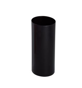 Porte parapluie rond noir plastique Ø 22,5 cm 51 cm Gilac