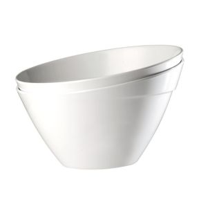 Saladier mélamine blanc Ø 30 cm 19,5 cm 5 L Balance Aps