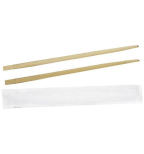 Baguettes chinoises beige 20 cm (100 pièces)