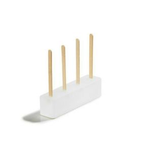 Degustatieplankje rechthoekig wit Nacryl® 16.5 Mealplak
