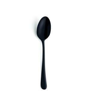 Cuillère à dessert noir inox 18/0 18,5 cm Austin Pvd Black Amefa