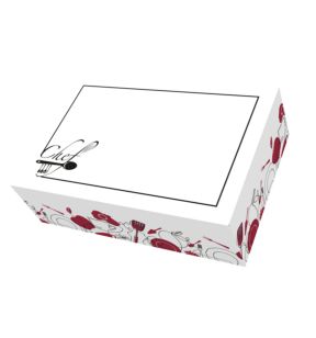 Patisseriedoos wit 200x200x80 mm  (50 stuks)