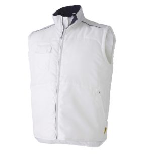 Vest wit L Urgence Molinel