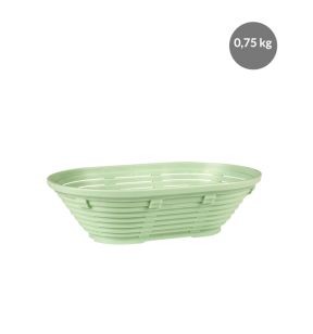 Rijsmandje Zonder deksel groen plastic xx9 0.75 L geperforeerde bodem geperforeerde wanden Gilac