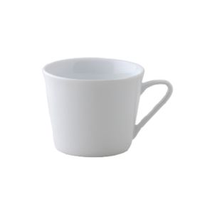 Tasse à thé rond blanc porcelaine vitrifiée 20 cl Ø 8,4 cm Style Astera