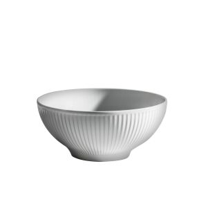 Bol rond blanc porcelaine culinaire Ø 18 cm Plisse Pillivuyt