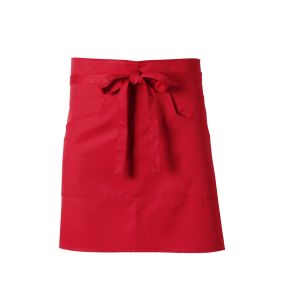 Schort rood Eén maat Nell Molinel